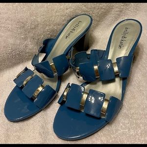 Kelly & Katie Shoes - Rose Blue -Size 8 M - Amazing hard to find color.